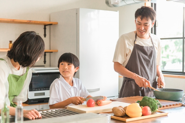 中学受験と料理