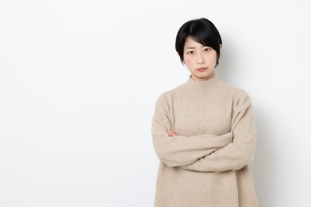 子どもを問い詰める
